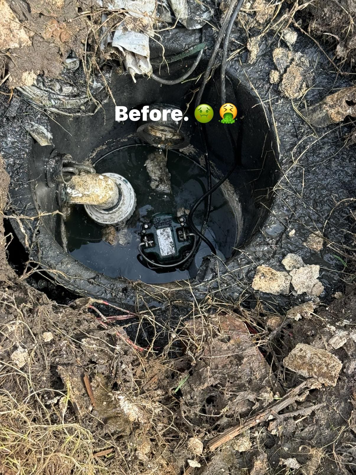 Lift Station Replacement — before