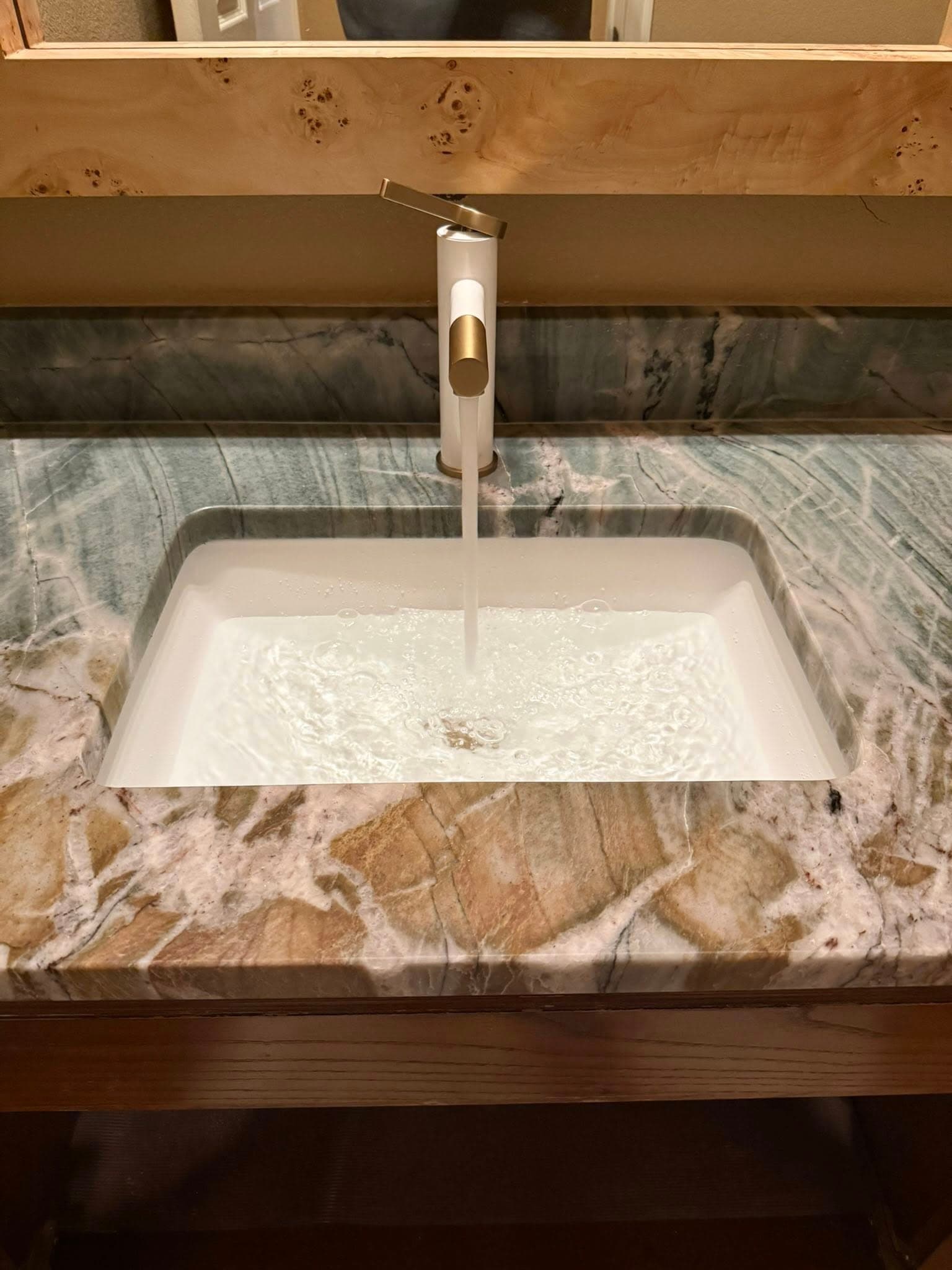 Sink fixture installation by Loera's Plumbing Solutions