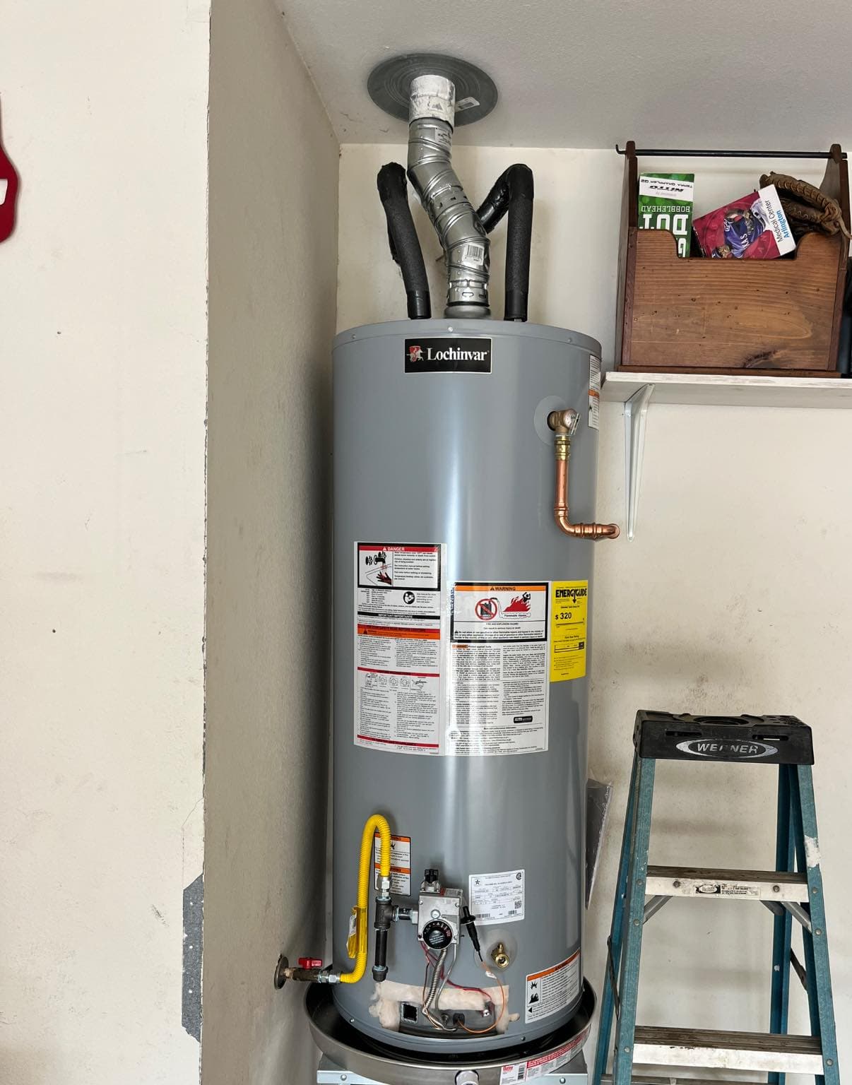 Water heater installation by Loera's Plumbing Solutions